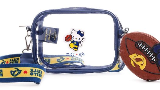 Rams team up with Hello Kitty for NFL’s first-ever collaboration with Sanrio taken in Los Angeles (Los Angeles Rams)