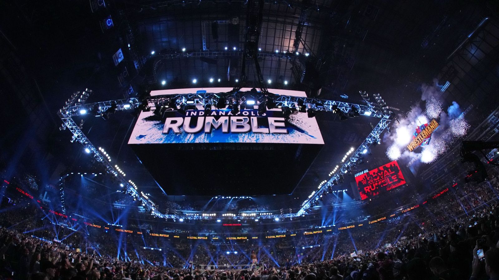 WWE Royal Rumble in Indianapolis shatters event gate, viewership ...