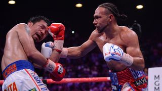 Thurman looking for redemption in his title challenge against Fundora Saturday night taken in Los Angeles (Boxing). Photo by Joe Camporeale-Imagn Images