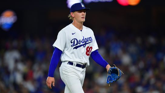 Dodgers pitcher Emmet Sheehan completes first rehab stint with OKC  taken in Oklahoma City (Los Angeles Dodgers)