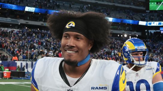 Rams' Lake shares a unique bond with legendary father taken at Woodland Hills (Los Angeles Rams)