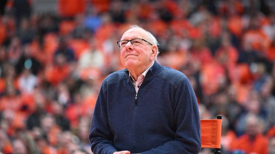 Wooden Award Flashback: Jim Boeheim recognized for building Syracuse into consistent powerhouse taken in Los Angeles (Wooden Award)