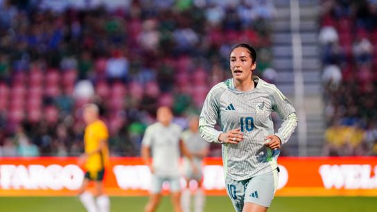 Apr 9, 2024; San Antonio, TX, USA; Mexican womens national team Diana Ordonez during the seond half of a match at Toyota Field. 