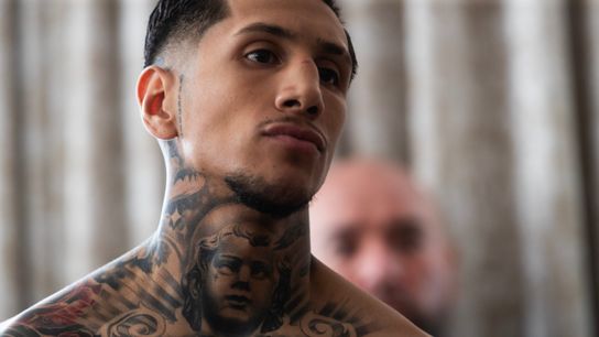 Vargas worked construction at Allegiant Stadium, now he'll fight there taken at Allegiant Stadium (Boxing)