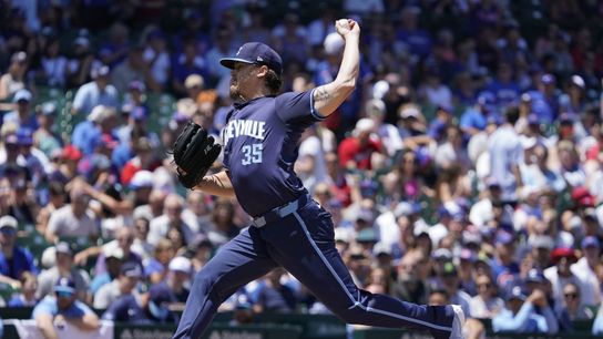 Angels lose 5th in a row, put up two hits in Steele’s complete game effort taken Wrigley Field (Los Angeles Angels)