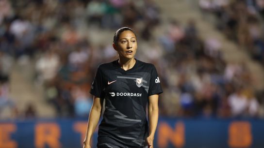 Angel City's Press returns after 782 days, sparks win over Wave taken at Titan Stadium (Angel City FC)