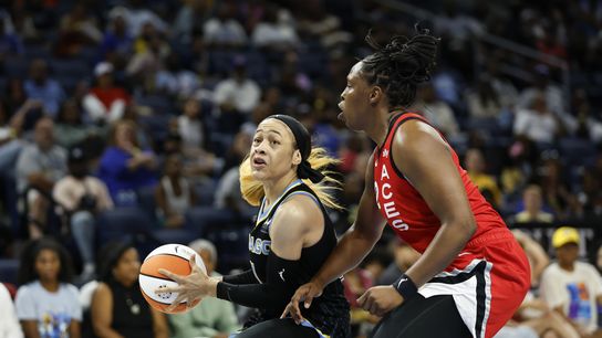 Aces continue to bolster depth with frontcourt replacements, bench scorer taken in Las Vegas (Las Vegas Aces). Photo by Kamil Krzaczynski-Imagn Images