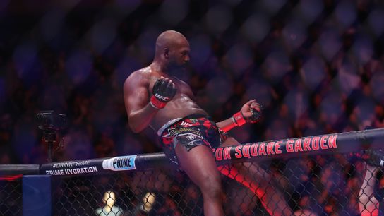 Jon Jones retires from UFC; Tom Aspinall named heavyweight champion taken in Las Vegas (MMA)