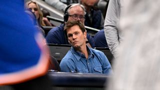 Raiders owner Tom Brady $600K Rolex and San Francisco 49ers meeting details taken in Seattle (Las Vegas Raiders). Photo by Jerome Miron-Imagn Images