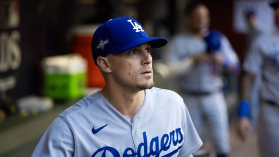Dodgers Notebook: Kike Hernández returns, Dave Roberts provided injury updates taken at Dodger Stadium (Los Angeles Dodgers). Photo by Mark J. Rebilas-USA TODAY Sports
