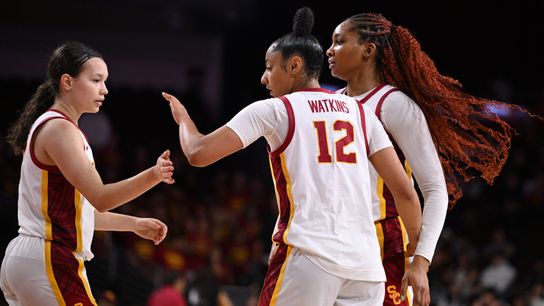 USC takes down Minnesota, securing their 15th consecutive win taken at Galen Center (USC)