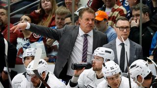 Holding Court: What went wrong for the LA Kings?  taken at TST Headquarters (Podcasts). Photo by Isaiah J. Downing-Imagn Images