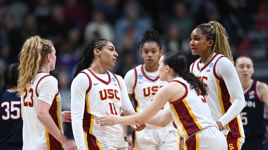 No. 1 USC eliminated from the NCAA Tournament by No. 2 UConn taken at Spokane Arena (USC Trojans)