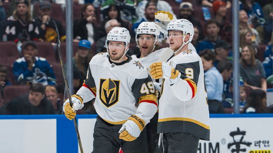 Olofsson's late third period goal secures win over Canucks taken at Rogers Arena (Vegas Golden Knights)
