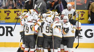 Golden Knights look to tie series up in Game 4 taken in Las Vegas (Vegas Golden Knights). Photo by Walter Tychnowicz-Imagn Images
