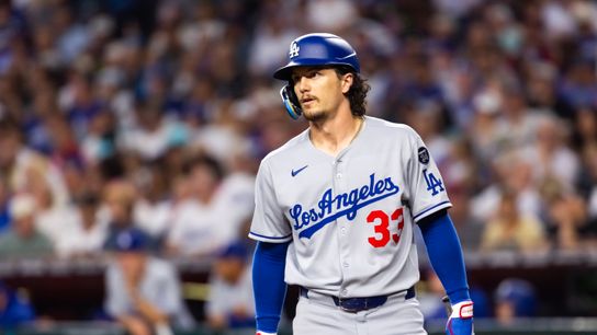 Dodgers acquire Twins' reliever Brock Stewart for outfielder James Outman taken in Los Angeles (Los Angeles Dodgers)