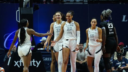 Aces dominate Sun in resounding response to disappointing opener taken at Mohegan Sun Arena (Las Vegas Aces)