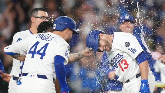 Dodgers walk it off in extras behind Max Muncy's sacrifice fly taken at Dodger Stadium (Los Angeles Dodgers)