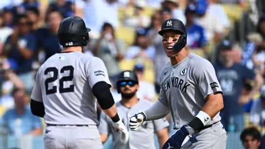 Yankees outslug Dodgers to avoid series sweep taken at Dodger Stadium (Los Angeles Dodgers)