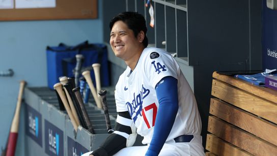Shohei Ohtani to make debut as Dodgers starting pitcher on Monday taken at Dodger Stadium (Los Angeles Dodgers)