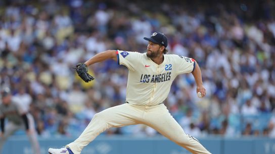 Vintage Clayton Kershaw shines in dominant win over Giants taken at Dodger Stadium (Los Angeles Dodgers)