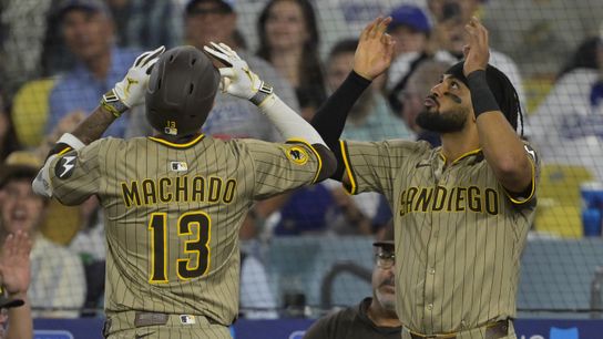 Daunting NL West puts Padres-Dodgers under spotlight taken at Dodger Stadium (San Diego Padres)