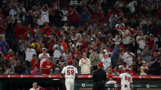 José Soriano continues to shine in June taken at Angel Stadium (Los Angeles Angels)