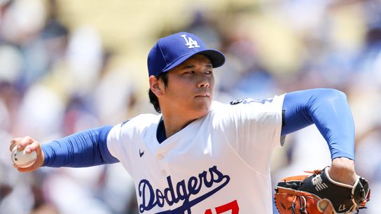Shohei Ohtani shines in win over Nationals, dominates on mound and at the plate taken at Dodger Stadium (Los Angeles Dodgers)