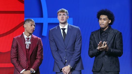 TST Today: NBA Draft reaction, can Pete Carroll and Geno Smith change the Raiders? taken at TST Headquarters (Podcasts)