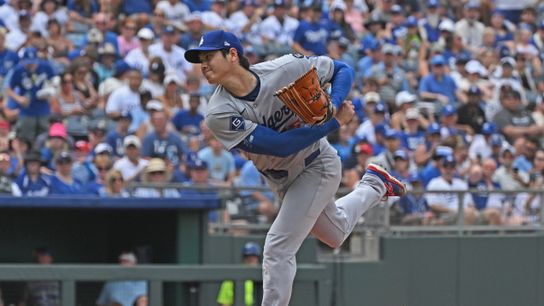 Sho-Time on the mound,  Dodgers fall short in Kansas City taken at Kauffman Stadium (Los Angeles Dodgers)