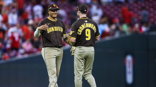 Padres face first place Phillies before returning home taken in Philadelphia  (San Diego Padres)