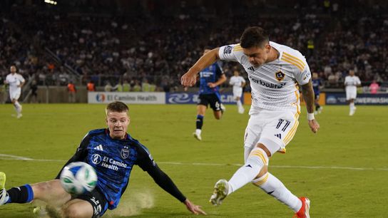 Galaxy earn point against San Jose in Cali Clásico taken at Stanford Stadium (LA Galaxy)