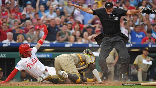 Phillies' Zack Wheeler electric on the mound, shuts out Padres in series opener taken at Citizens Bank Park (San Diego Padres)