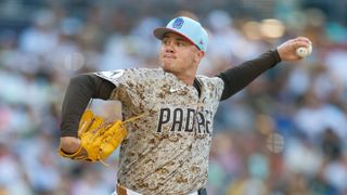 It is time for Padres to explore an extension with Adrian Morejon taken in San Diego (San Diego Padres). Photo by David Frerker-Imagn Images