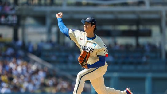 Shohei Ohtani lights up the mound again in fourth start for Dodgers taken at Dodger Stadium (Los Angeles Dodgers)
