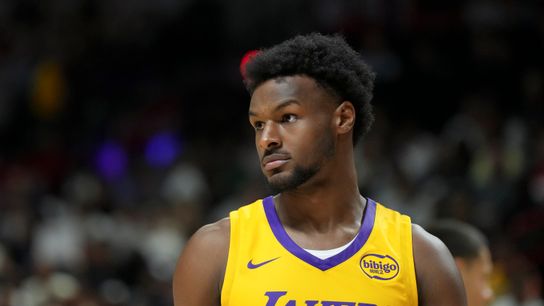 Bronny James scores 17 points but Lakers fall to Clippers in Vegas taken at Thomas & Mack Center  (Los Angeles Lakers)