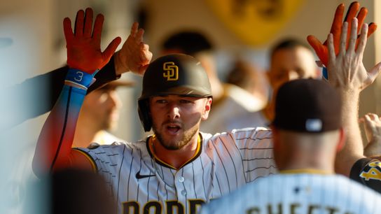 Jackson Merrill's two homeruns push Padres past Phillies   taken at Petco Park (San Diego Padres)