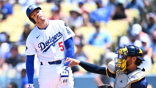 Dodgers swept again by Brewers as Freeman exits with wrist injury taken at Dodger Stadium (Los Angeles Dodgers)