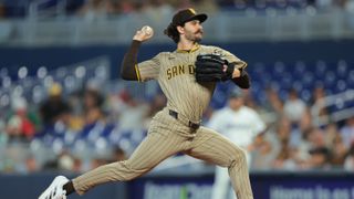 Padres 'listening' to offers for RHP Dylan Cease taken in San Diego (San Diego Padres). Photo by Sam Navarro-Imagn Images