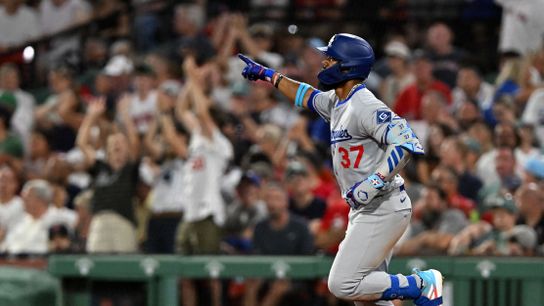 Teoscar Hernandez propels Dodgers past Red Sox to secure series opener win  taken at Fenway Park (Los Angeles Dodgers)