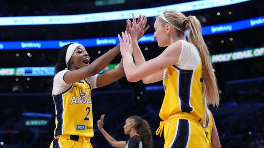 Cameron Brink and Rickea Jackson shine early at Team USA Training Camp taken at Duke University (Los Angeles Sparks)