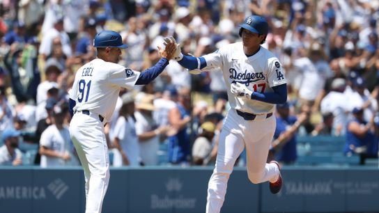 Ohtani makes history with 1,000th career hit, home run No. 39 and dominates on the mound taken at Dodger Stadium (Los Angeles Dodgers)