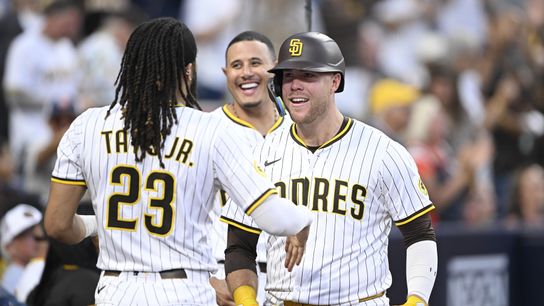 Sheets homers twice in Padres 8-1 win over Giants taken at Petco Park (San Diego Padres)