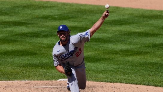 Clayton Kershaw helps Dodgers split series with Rockies  taken at Coors Field (Los Angeles Dodgers)