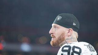 Maxx Crosby issues Raiders trade update after refusing to fuel rumors taken at Las Vegas (Las Vegas Raiders). Photo by © Joe Camporeale-Imagn Images