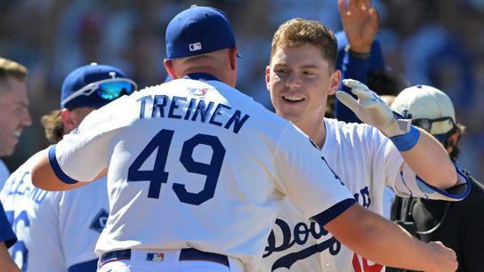 Smith clobbers walk-off HR to lift Dodgers over Diamondbacks taken at Dodger Stadium (Los Angeles Dodgers)