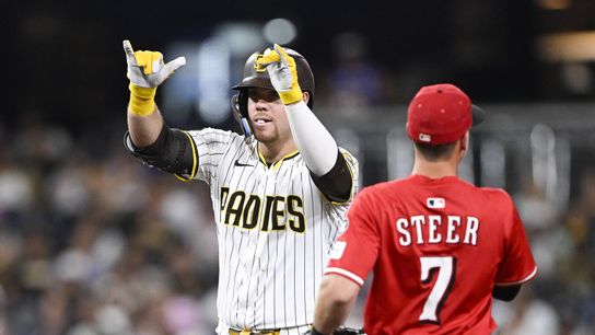 Padres rally in sixth to walk-off in extra innings over Reds taken at Petco Park (San Diego Padres)