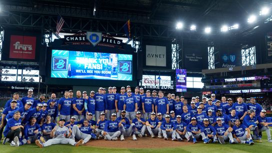 Dodgers dominate D-Backs, clinch NL West for 12th time in 13 seasons taken at Chase Field (Los Angeles Dodgers)