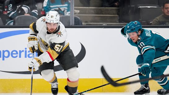 Golden Knights sign last remaining RFA with NHL opportunity taken in Las Vegas (Vegas Golden Knights). Photo by Robert Edwards-Imagn Images