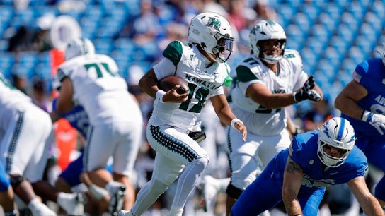 Offensive explosion helps Hawai’i ground Air Force, retain Kuter Trophy taken at Falcon Stadium (Hawaii)